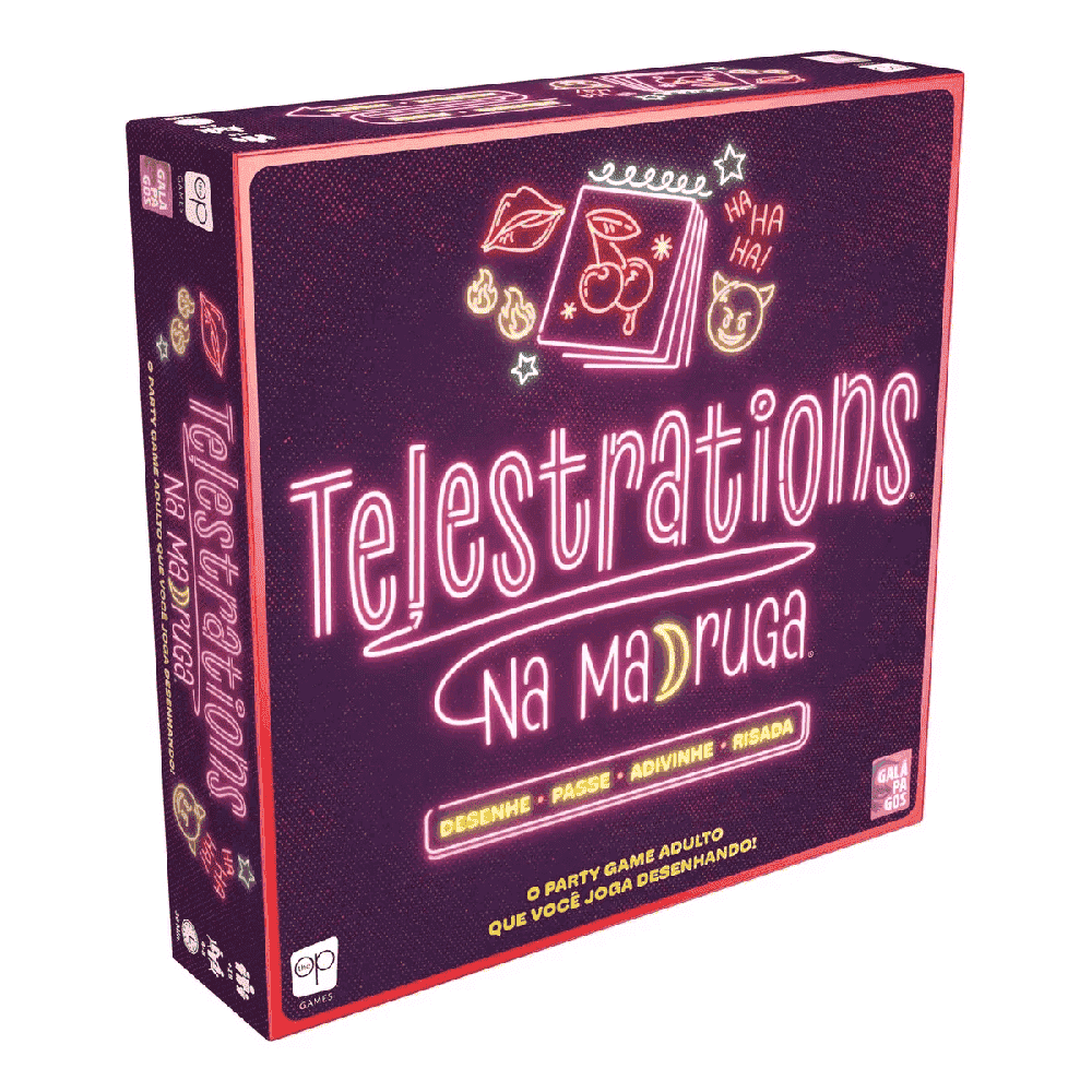 Jogo Telestrations Na Madruga - Asmodee